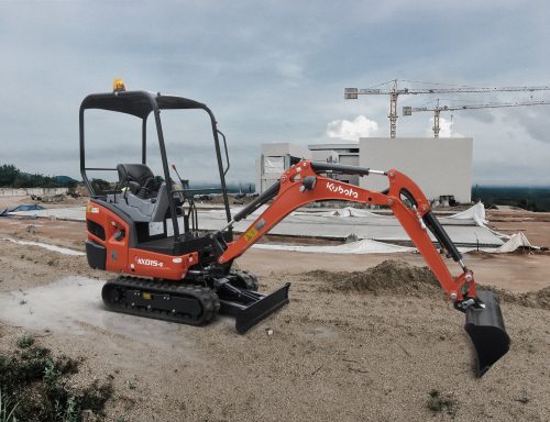 Kubota KX015-4 mini digger