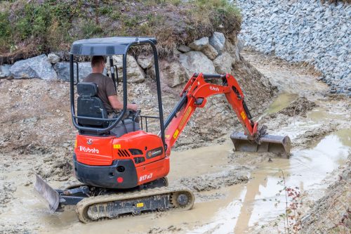 Kubota U17-3 mini excavator