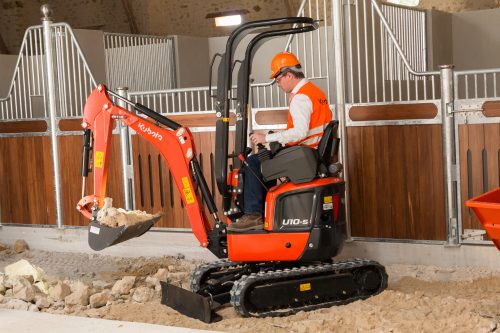 Kubota U10-5 mini digger