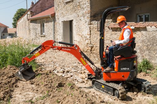 Kubota U10-5 mini digger