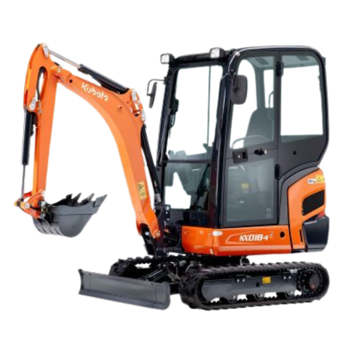 Kubota KX018-4 mini digger