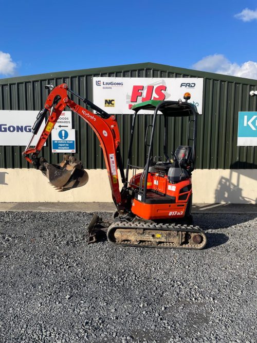 Used Kubota U17-3 mini excavator