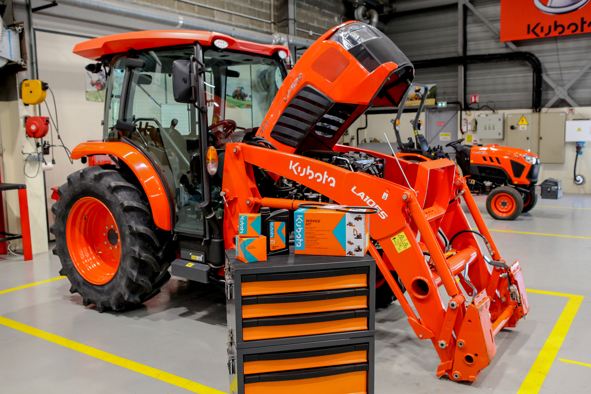 Kubota tractor service