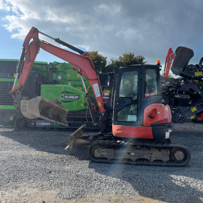 Used Kubota U554-4 excavator