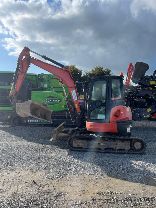 Used Kubota U554-4 excavator