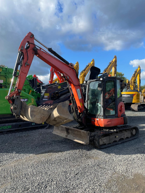 Used Kubota U554-4 excavator