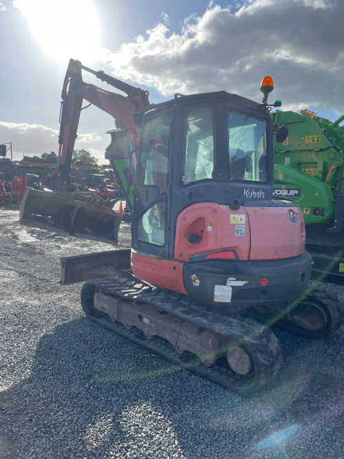 Used Kubota U554-4 excavator