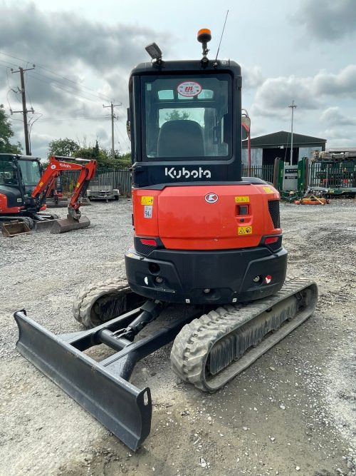 Back of a 2021 Kubota KX027-4